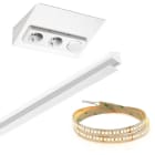 LIMENTE - Valoprofiili/-nauha - Välitilasetti KIT-Luxor valk.