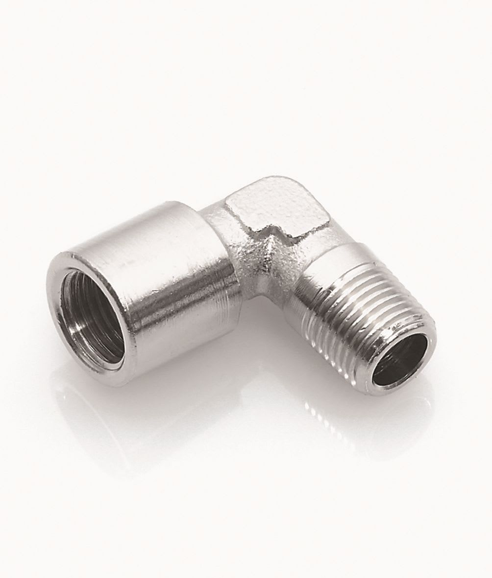 SMC PNEUMATIIKKATUOTTEET - Kulmayhde,Sisä G - Ulko R - 110-R1/4-G1/8