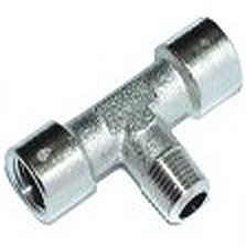 SMC PNEUMATIIKKATUOTTEET - T-Yhde, Sisä G - Ulko R - Sisä - 112-1/8