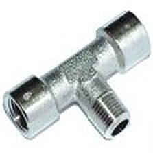 SMC PNEUMATIIKKATUOTTEET - T-Yhde, Sisä G - Ulko R - Sisä - 112-1/8
