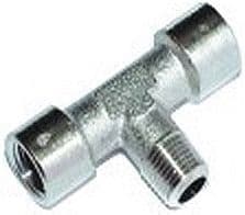 SMC PNEUMATIIKKATUOTTEET - T-Yhde, Sisä G - Ulko R - Sisä - 112-3/4