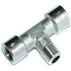 SMC PNEUMATIIKKATUOTTEET - T-Yhde, Sisä G - Ulko R - Sisä - 112-3/4