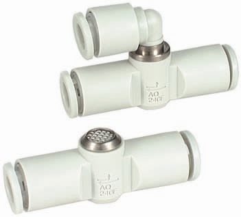 SMC PNEUMATIIKKATUOTTEET - Pikapoistoventtiili - AQ240F-06-00