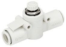 SMC PNEUMATIIKKATUOTTEET - Vastusventtiili, 6 Mm Putkelle - AS2002F-06-X214