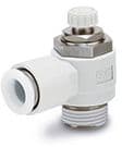 SMC PNEUMATIIKKATUOTTEET - Vastusvastavent.(Muovinen) - AS2201FG-02-08S