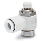 SMC PNEUMATIIKKATUOTTEET - Vastusvastavent.(Metallinen) - AS4201FG-04-10S