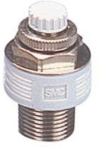 SMC PNEUMATIIKKATUOTTEET - Kuristusäänenvaimennin, R3/8 - ASN2-03-S