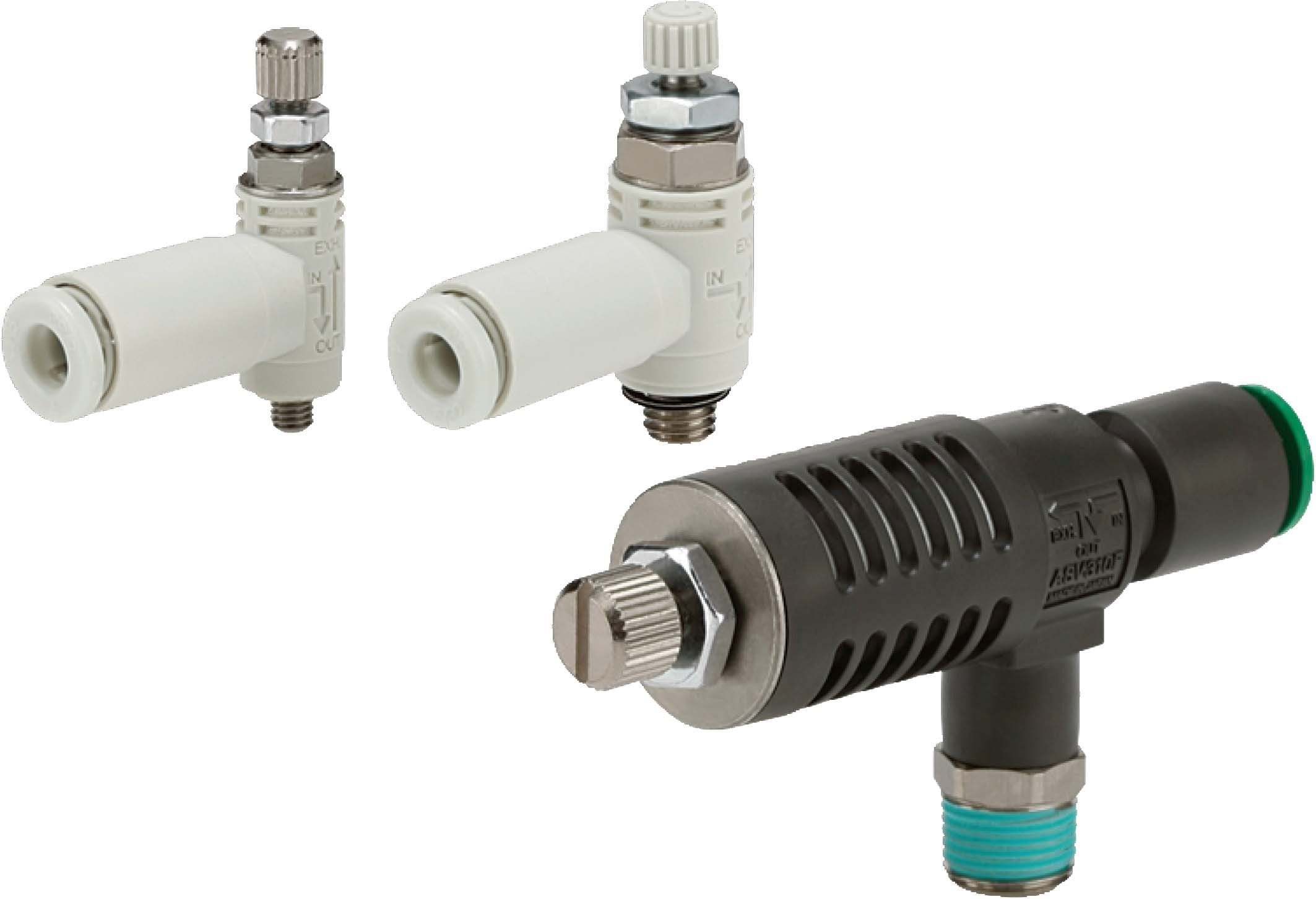 SMC PNEUMATIIKKATUOTTEET - Pikapoistoventtiili - ASV410F-03-08S