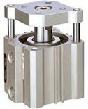 SMC PNEUMATIIKKATUOTTEET - Johteellinen Kompaktisylinteri - CDQMB80TF-45