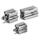 SMC PNEUMATIIKKATUOTTEET - Kompaktisyl(Halk. 16, Isku 100 - CDQSB16-100DC