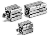 SMC PNEUMATIIKKATUOTTEET - Kompaktisyl(Halk. 25, Isku 45M - CDQSB25-45D
