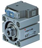 SMC PNEUMATIIKKATUOTTEET - Kompaktisylinteri Venttiilillä - CVQB40-15M-5MUB