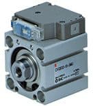 SMC PNEUMATIIKKATUOTTEET - Kompaktisylinteri Venttiilillä - CVQB40-35M-5MUB