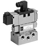 SMC PNEUMATIIKKATUOTTEET - 5/2 Magneettiventtiili - EVS7-8-FG-D-6CVB-Q