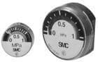 SMC PNEUMATIIKKATUOTTEET - Painemittari, R1/16 Liitäntä - G27-10-R1