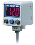 SMC PNEUMATIIKKATUOTTEET - Digit. Tarkkuuspainekytkin - ISE40A-C4-V