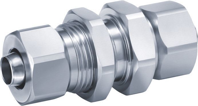 SMC PNEUMATIIKKATUOTTEET - Läpivientiliitin Kiristysmut. - KFG2E1210-00