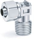 SMC PNEUMATIIKKATUOTTEET - Kulmaliitin Kiristysmut. Ss316 - KFG2L0806-01