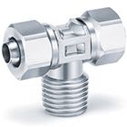 SMC PNEUMATIIKKATUOTTEET - T-Liitin Kiristysmuttereilla S - KFG2T0604-02