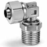SMC PNEUMATIIKKATUOTTEET - Kulmaliitin Kiristysmut. Ss316 - KFG2V1613-03