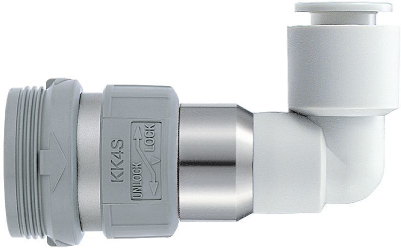SMC PNEUMATIIKKATUOTTEET - Pikaliitin - KK6S-16L