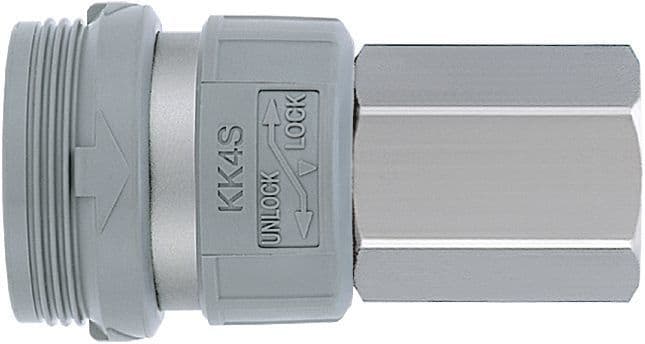 SMC PNEUMATIIKKATUOTTEET - Pikaliitin - KKH4S-02F