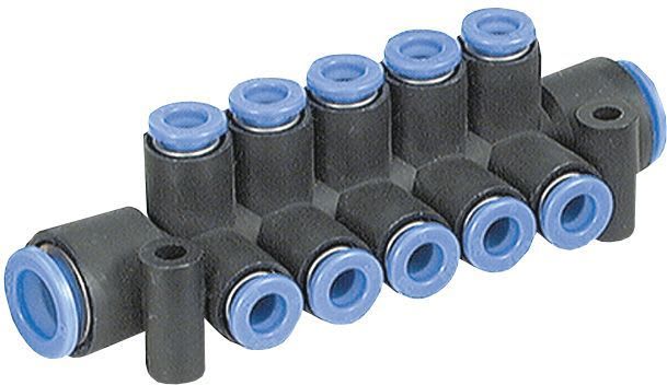 SMC PNEUMATIIKKATUOTTEET - Jakoliitin 8 Mm /12 Mm - KM11-08-12-10