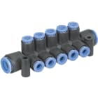 SMC PNEUMATIIKKATUOTTEET - Jakoliitin 8 Mm /12 Mm - KM11-08-12-10