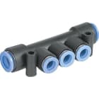 SMC PNEUMATIIKKATUOTTEET - Jakoliitin 4 Mm /8 Mm - KM13-04-08-3