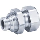 SMC PNEUMATIIKKATUOTTEET - Läpivientiliitin Sisäkierteell - KQB2E08-G01