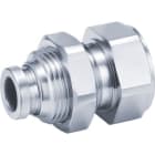 SMC PNEUMATIIKKATUOTTEET - Läpivientiliitin Sisäkierteell - KQB2E10-G03
