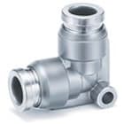 SMC PNEUMATIIKKATUOTTEET - Kulmajatkoliitin - KQB2L06-00