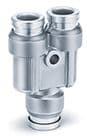 SMC PNEUMATIIKKATUOTTEET - Y-Liitin - KQB2U06-00