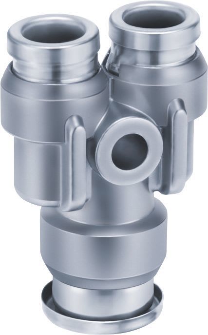 SMC PNEUMATIIKKATUOTTEET - Y-Liitin Eri Halkaisijoille - KQB2U06-08