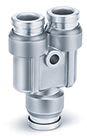 SMC PNEUMATIIKKATUOTTEET - Y-Liitin - KQB2U08-00