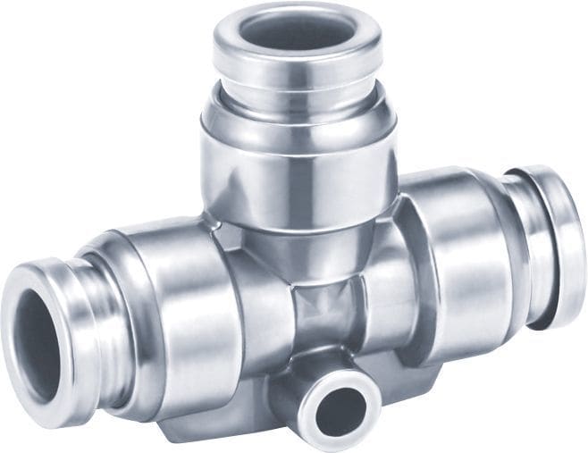 SMC PNEUMATIIKKATUOTTEET - Ruostumaton Pistoliitin - KQG2T10-00