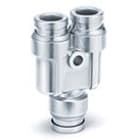 SMC PNEUMATIIKKATUOTTEET - Ruostumaton Pistoliitin - KQG2U08-00