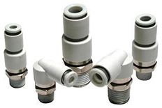 SMC PNEUMATIIKKATUOTTEET - Kulmaliitin(Pyörivä), 12 Mm, 1 - KXL12-04S