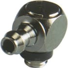 SMC PNEUMATIIKKATUOTTEET - (Kulmalähtö), 6/4 Mm M5 - M-5ALU-6