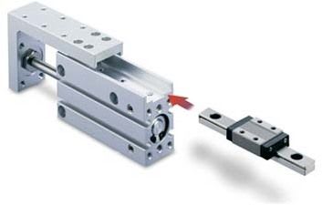 SMC PNEUMATIIKKATUOTTEET - Liukupöytä (Halk. 20, Isku 40M - MXH20-40