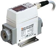 SMC PNEUMATIIKKATUOTTEET - Digitaalinen Virtauskytkin, Il - PF2A711-F03-67N