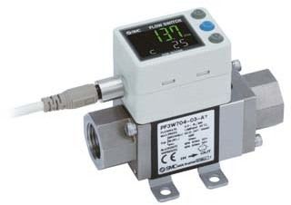 SMC PNEUMATIIKKATUOTTEET - Digitaalinen Virtauskytkin, Ve - PF3W704-F03-BTN-M