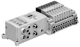 SMC PNEUMATIIKKATUOTTEET - Ryhmäasennuslaatta - SS5V1-W10S10D-04D-C6