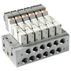 SMC PNEUMATIIKKATUOTTEET - Ryhmäasennuslaatta - SS5Y3-41-06-M5F-Q