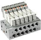 SMC PNEUMATIIKKATUOTTEET - Ryhmäasennuslaatta - SS5Y3-41-10-C6F-Q