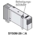 SMC PNEUMATIIKKATUOTTEET - Peitelevy (Type11) - SY50M-26-1A
