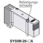 SMC PNEUMATIIKKATUOTTEET - Peitelevy (Type11) - SY50M-26-1A