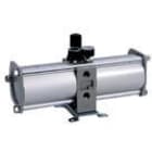 SMC PNEUMATIIKKATUOTTEET - Booster Regulator - VBA43A-F04GN