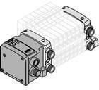 SMC PNEUMATIIKKATUOTTEET - Ryhmäasennuslaatta - VV5QC21-04C8SD0