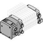 SMC PNEUMATIIKKATUOTTEET - Ryhmäasennuslaatta - VV5QC21-06C8SD0